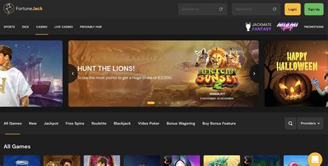 FortuneJack Online Casino Review: Promo Codes and More .